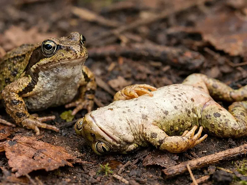 Rãs fingem de mortas para fugir de machos "feios"