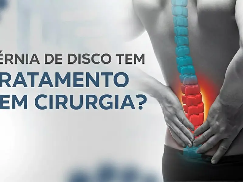Como acabar com a dor da hérnia de disco sem cirurgia