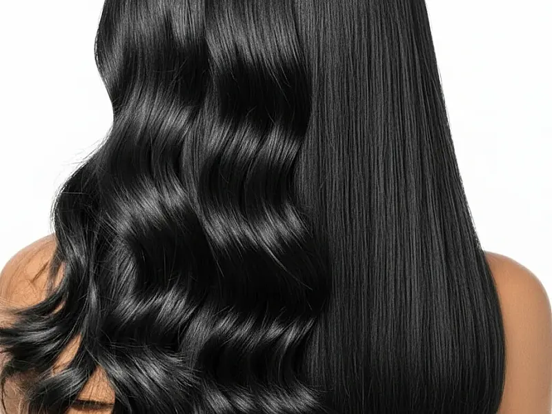 Ativo natural alisa cabelo sem química e recupera fios