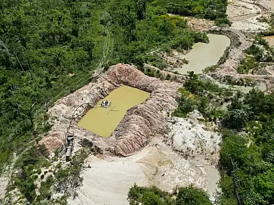 Operação da PF atinge rede de diesel que alimentava garimpos ilegais na Terra Indígena Sararé, em Mato Grosso