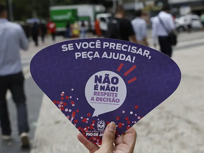 Campanha Não é Não reforça combate ao assédio sexual no Carnaval 2026 em várias cidades brasileiras