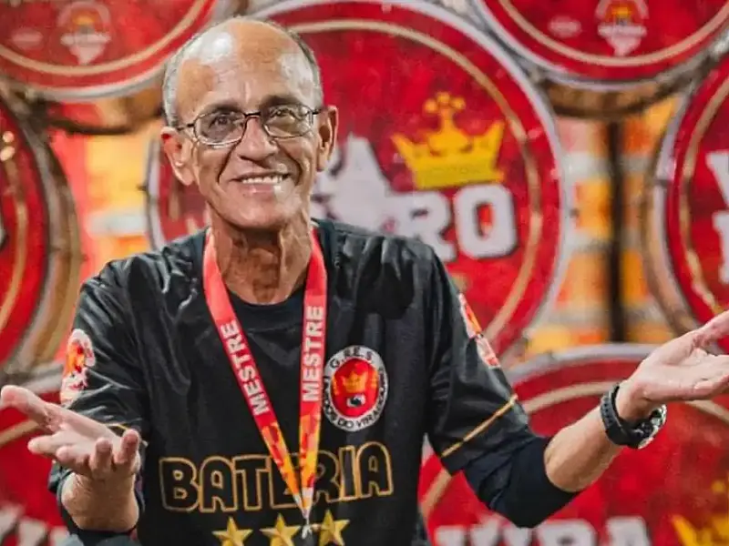 Unidos do Viradouro prepara homenagem a Mestre Ciça no Carnaval 2026 com enredo 'Pra Cima, Ciça!'