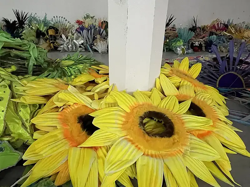 Projeto Sustenta Carnaval reaproveita fantasias da Sapucaí e evita toneladas de resíduos no meio ambiente do Rio de Janeiro
