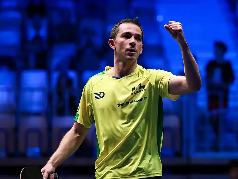 Hugo Calderano assume vice-liderança mundial no ranking ITTF e marca história no esporte brasileiro