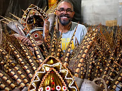 Unidos da Tijuca resgata vida de Carolina Maria de Jesus no Carnaval 2026 na Sapucaí