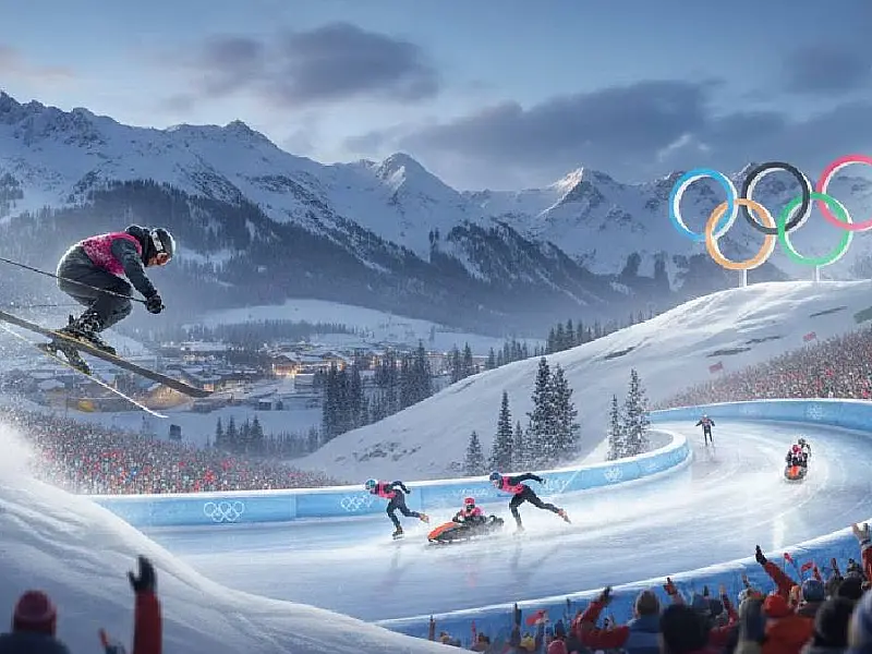 Jogos de Inverno Milão-Cortina 2026 usam 85% de neve artificial devido a mudanças climáticas
