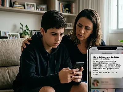 Instagram vai notificar responsáveis sobre buscas repetidas de adolescentes por suicídio e automutilação e amplia debate de segurança