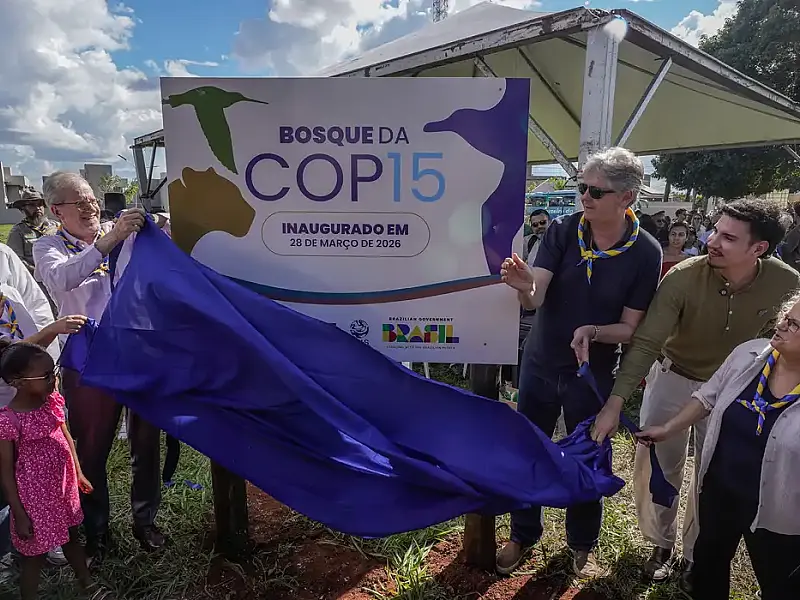 Bosque COP15 plantado e Casa do Homem Pantaneiro como polo educativo, reforçando liderança brasileira na biodiversidade.