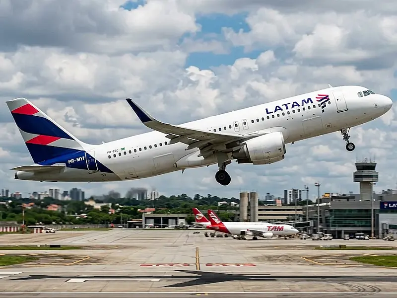 Latam estreia aviões da Embraer na frota com jatos E195‑E2
