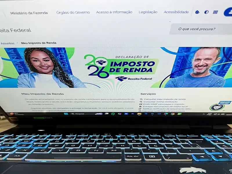 Receita Federal recebe mais de 1 milhão de declarações do IRPF 2026 no primeiro dia.