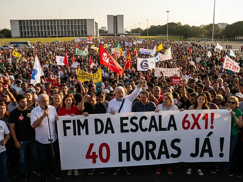 Lula convoca sindicatos para pressão popular pelo fim da escala 6x1