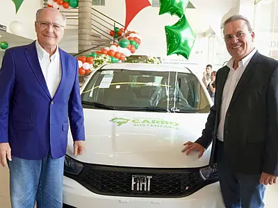 Alckmin comemora alta de 32,9% na venda de carros populares