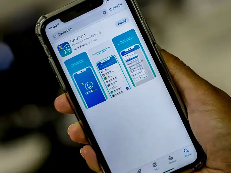 Aplicativo Caixa Tem é usado por milhões de brasileiros para acessar benefícios sociais