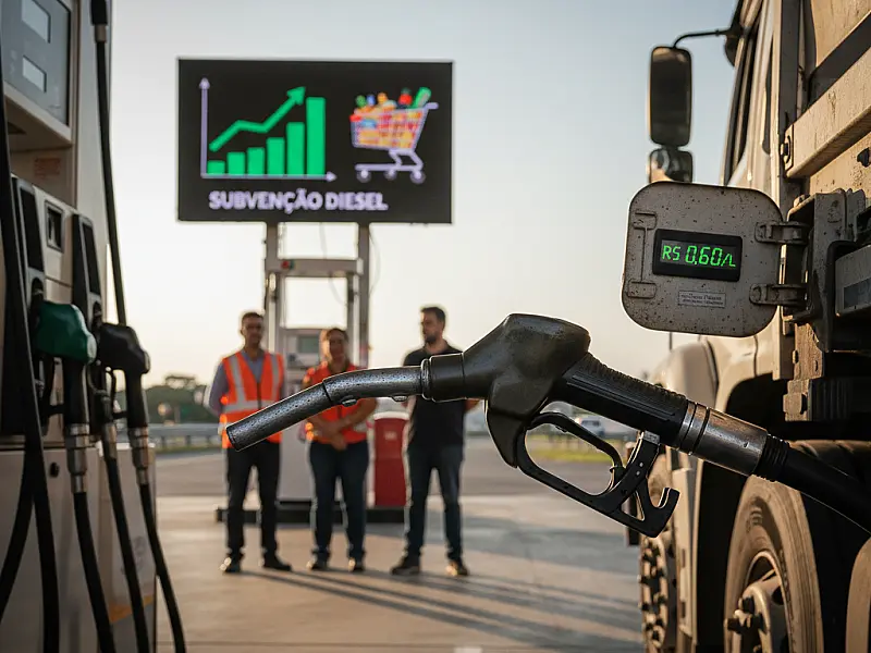 Cinco empresas já foram autorizadas pela ANP a participar da primeira fase da subvenção ao óleo diesel.