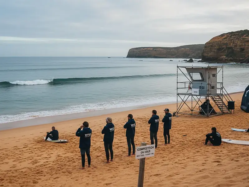 WSL suspende etapa de Bells Beach por falta de ondas e define data para retorno