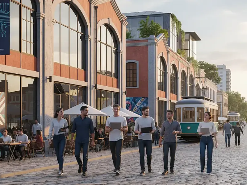 O Bairro do Recife se consolidou como um distrito de inovação que une história e alta tecnologia.