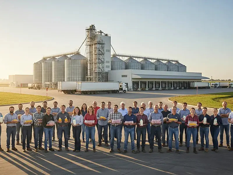 Modelo cooperativista da Aurora Coop integra milhares de pequenos produtores ao mercado global de carnes e leite.