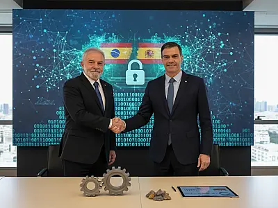 Brasil e Espanha fecham cerco contra o "colonialismo digital" em novo pacto estratégico