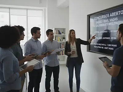 Concursos abertos no Brasil: agenda soma 3 mil vagas e salários de R$ 15 mil
