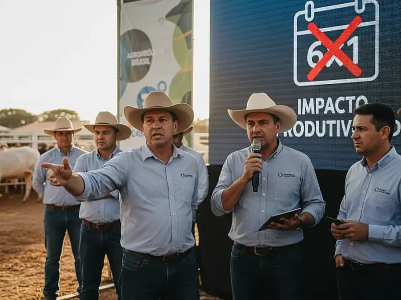 Abertura da Expozebu em Uberaba serviu de palco para críticas contra a mudança na jornada de trabalho.