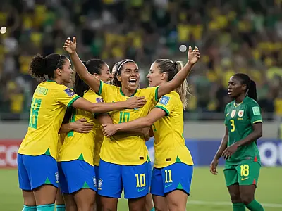 Brasil atropela a Zâmbia em Cuiabá e consolida nova fase da Seleção Feminina