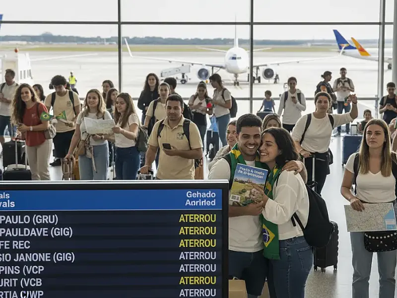 Crescimento de voos diretos e interesse por gastronomia impulsionam brasileiros em Portugal.