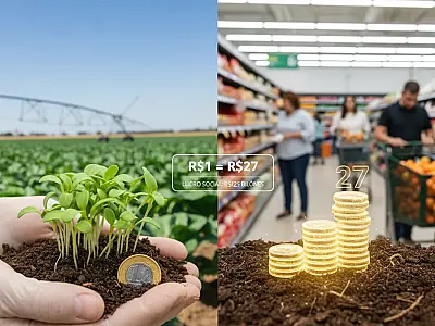 Para cada real investido, R$ 27 voltam à sociedade: Embrapa atinge lucro social recorde de R$ 125 bilhões