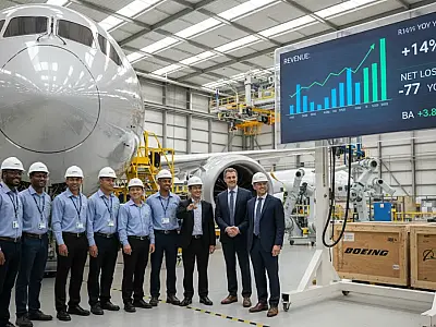 Boeing surpreende o mercado e sinaliza recuperação com salto na receita em 2026