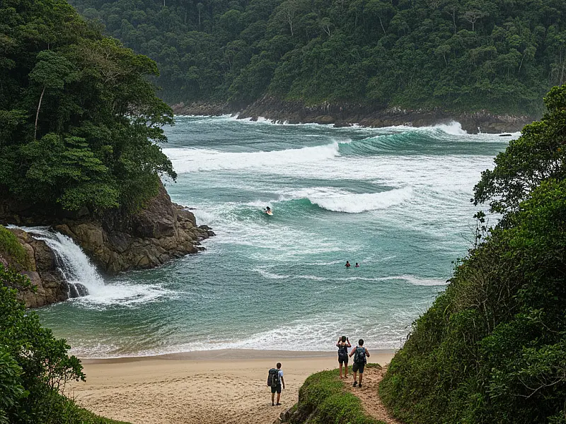 Havaí brasileiro: a praia secreta em São Sebastião que é o paraíso do surfe