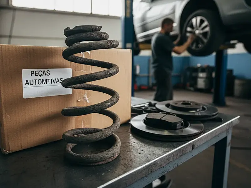 Peças de carro baratas: o perigo invisível que pode custar caro e causar acidentes