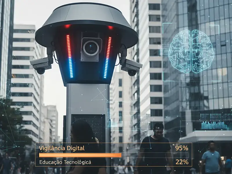 Uso de reconhecimento facial e drones domina pauta legislativa sobre IA nos estados brasileiros.