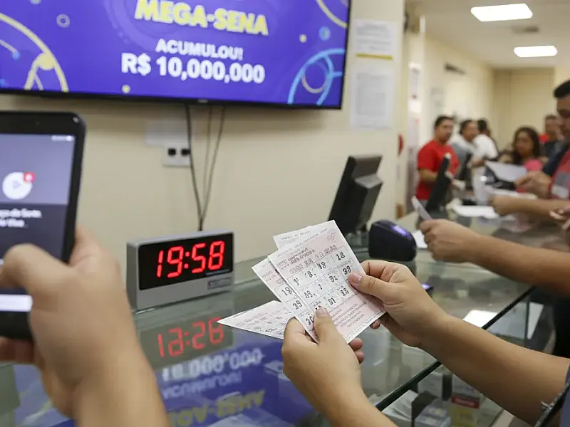 Espaço da Sorte em São Paulo, local onde as dezenas da Mega-Sena serão sorteadas neste sábado.