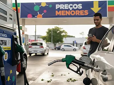 Postos de combustível registram queda no preço do etanol em 19 estados; veja onde vale a pena