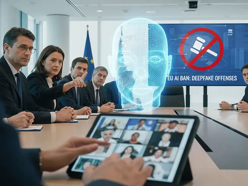 Novas regras da UE impõem barreiras técnicas severas contra o uso de inteligência artificial para criar conteúdos sexuais não consensuais.