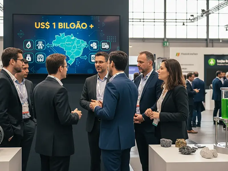 Delegação brasileira em Hanôver apresentou soluções de tecnologia industrial e transição energética para líderes globais.
