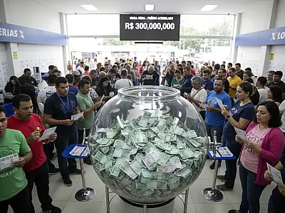 Mega-Sena acumula e prêmio de R$ 300 milhões desafia a sorte no próximo sorteio