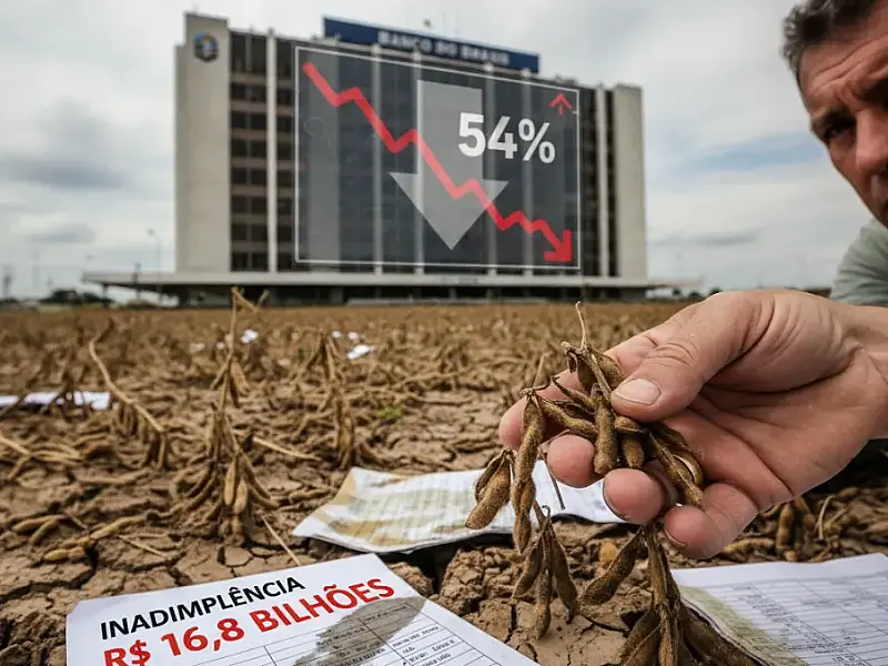 O tombo do agro: lucro do Banco do Brasil desaba 54% e liga alerta no setor financeiro