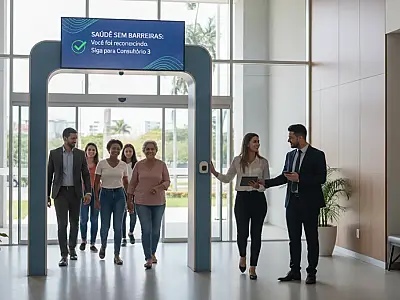 O fim das recepções: como a inteligência artificial está eliminando a burocracia nos hospitais brasileiros