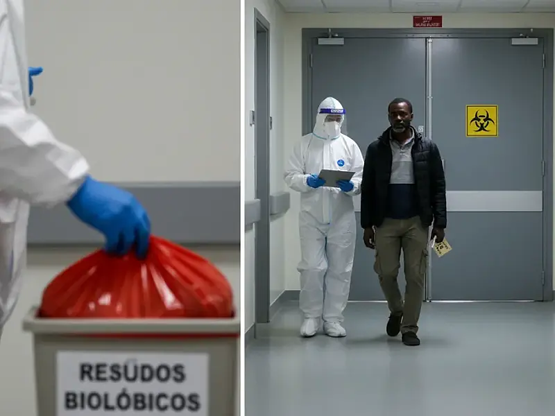 Rio em alerta: Paciente vindo da África é isolado com suspeita de ebola