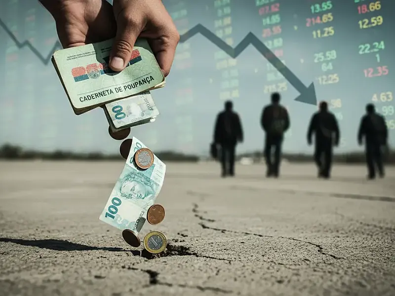 Relatório do Banco Central aponta que retiradas na poupança superaram os depósitos em quase R$ 500 milhões.