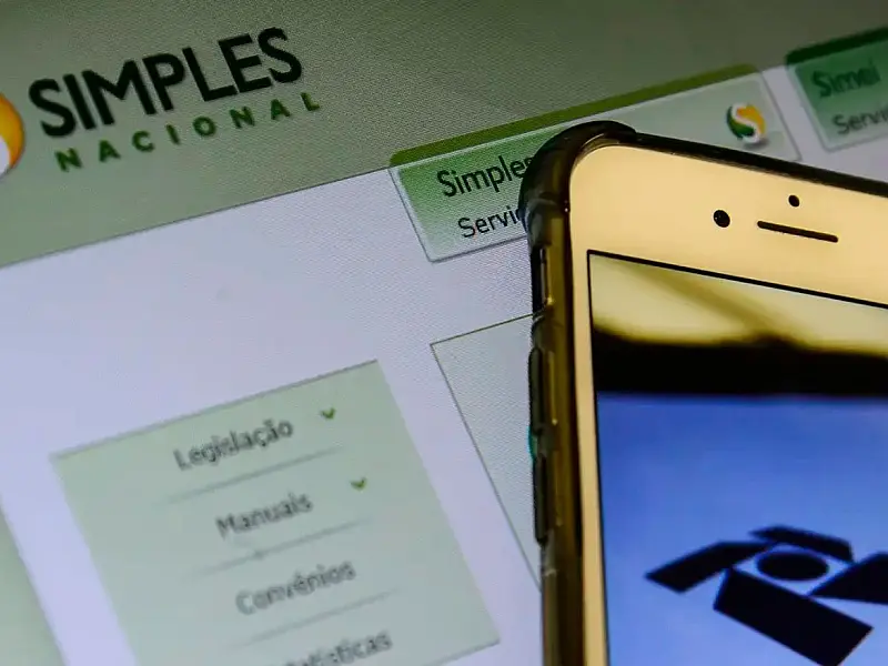 Tela de consulta de notas fiscais utilizada por microempreendedor individual