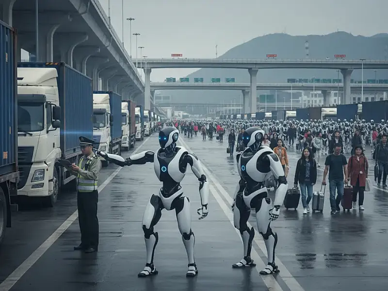 Robôs humanoides modelo Walker S2 serão utilizados na fiscalização de fronteiras chinesas.