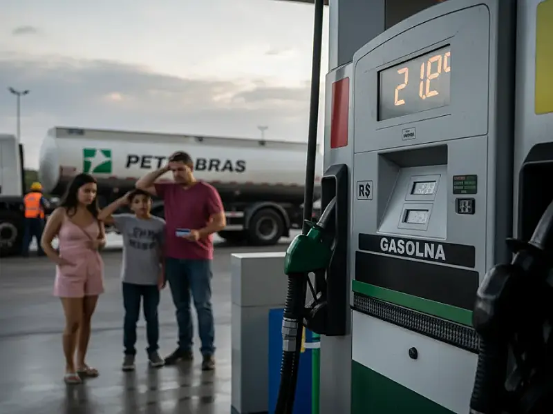 Presidente da Petrobras sinaliza redução no impacto da volatilidade do petróleo sobre o consumidor brasileiro.