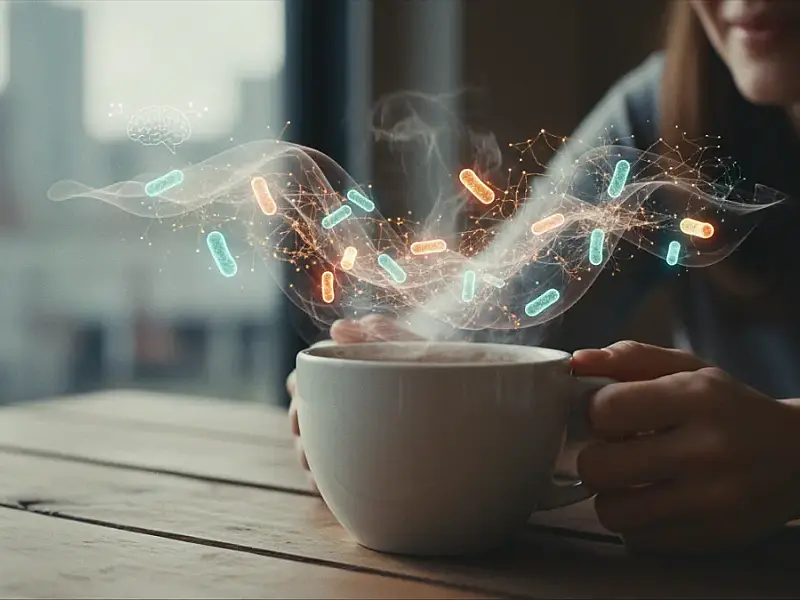 O consumo moderado de café, seja com cafeína ou descafeinado, modula positivamente o microbioma intestinal.