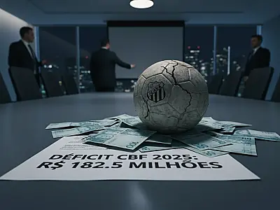 CBF registra rombo de R$ 182 milhões em 2025 após pagamento histórico ao Icasa