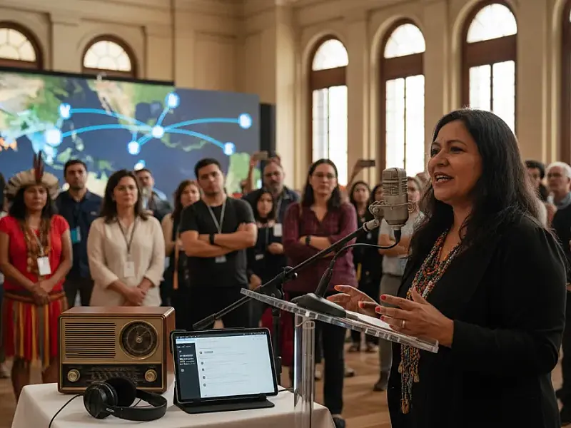A radialista Mara Régia destaca o papel do rádio como instrumento de cidadania no Brasil profundo. Foto: Rovena Rosa/Agência Brasil