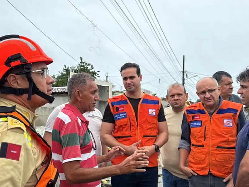Governador da Paraíba acompanha ações emergenciais após fortes chuvas no estado