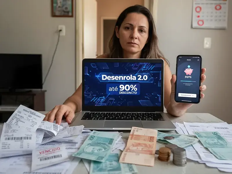 Desenrola 2.0: Nova fase promete limpar o nome de milhões com descontos de até 90%