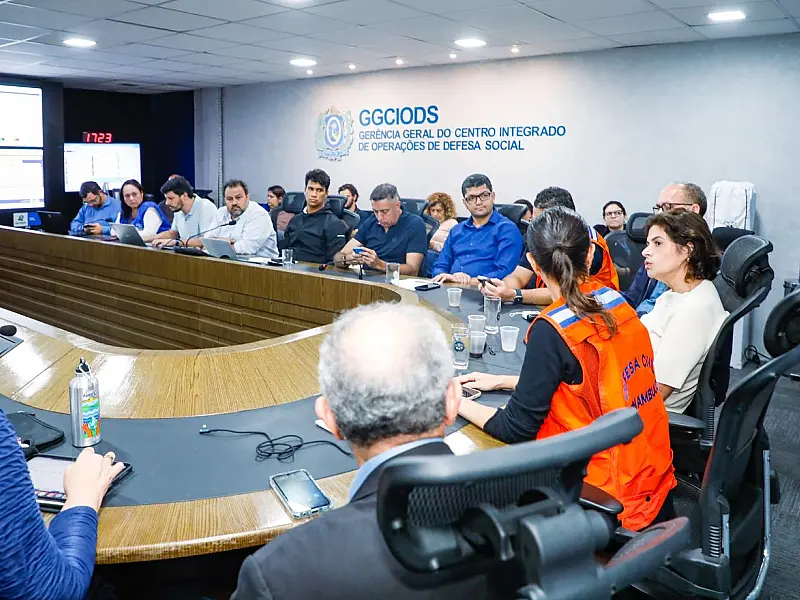 Governo de Pernambuco reforça ações integradas após chuvas intensas