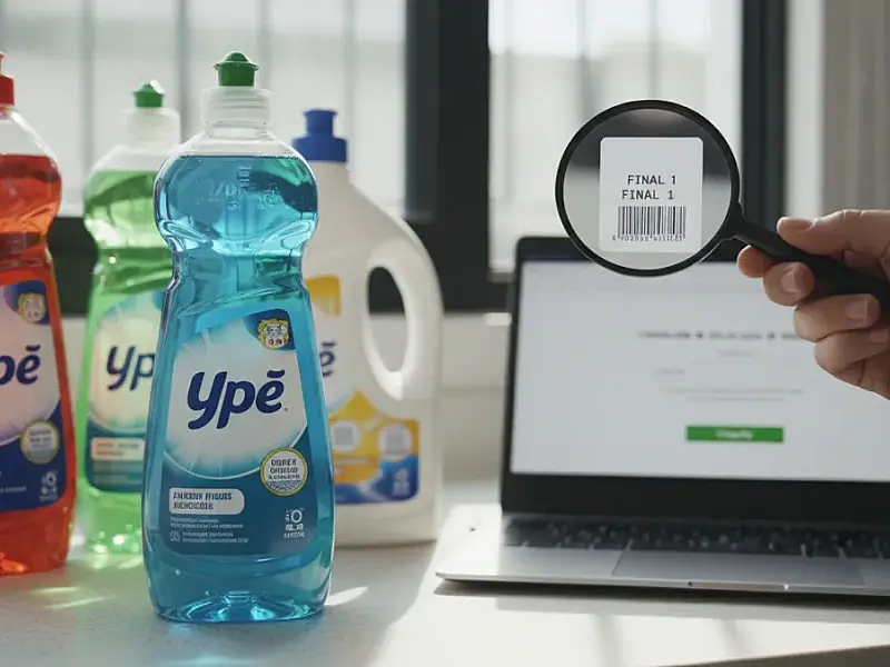 Consumidores devem verificar o número do lote no verso das embalagens dos produtos Ypê para identificar itens suspensos.